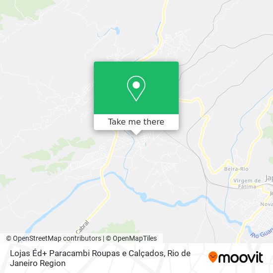 Lojas Éd+ Paracambi Roupas e Calçados map