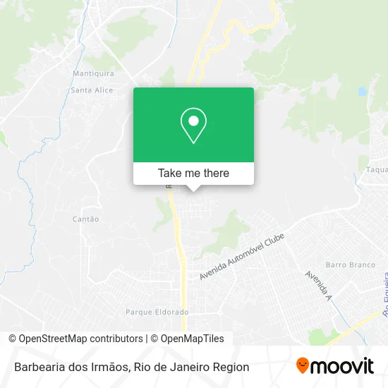 Barbearia dos Irmãos map