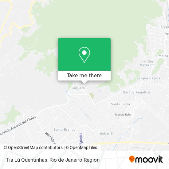 Tia Lú Quentinhas map