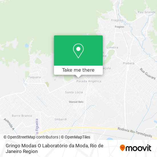 Gringo Modas O Laboratório da Moda map