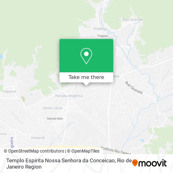 Templo Espirita Nossa Senhora da Conceicao map