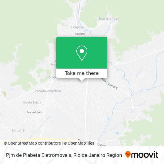 Pjm de Piabeta Eletromoveis map