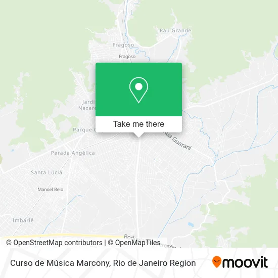 Curso de Música Marcony map
