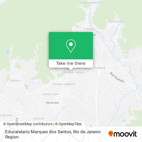 Educandario Marques dos Santos map