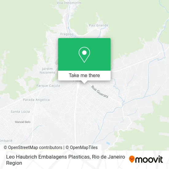 Leo Haubrich Embalagens Plasticas map