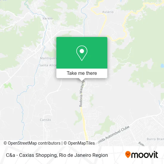 C&a - Caxias Shopping map