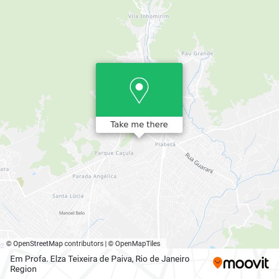 Em Profa. Elza Teixeira de Paiva map