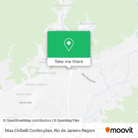 Maa Ciribelli Confecções map