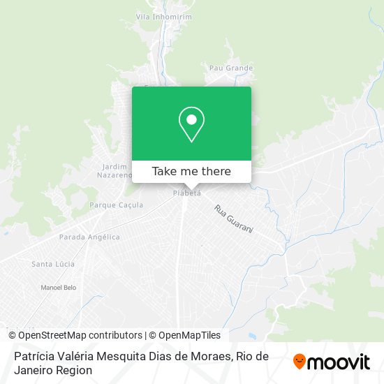 Patrícia Valéria Mesquita Dias de Moraes map