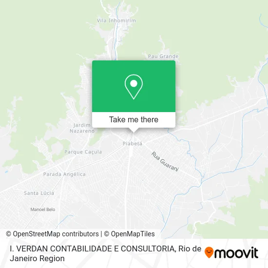 I. VERDAN CONTABILIDADE E CONSULTORIA map