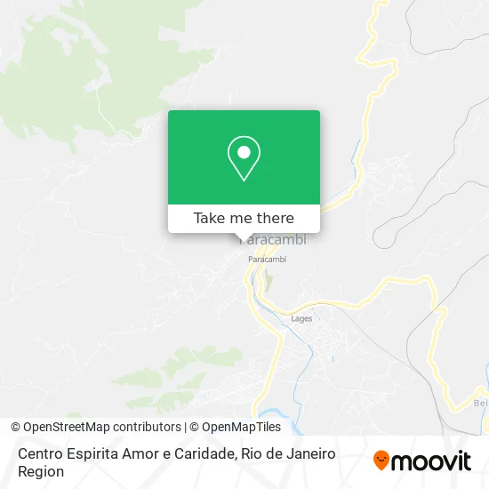 Centro Espirita Amor e Caridade map