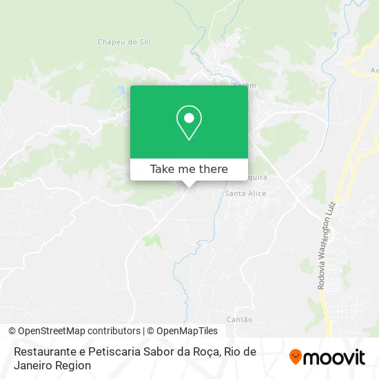 Restaurante e Petiscaria Sabor da Roça map