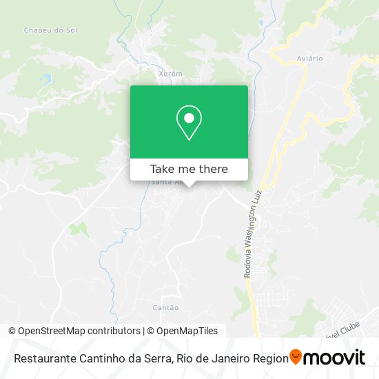 Restaurante Cantinho da Serra map