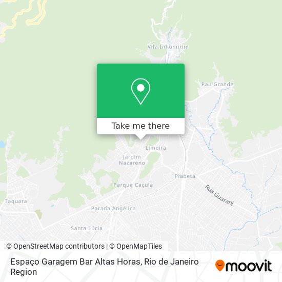 Espaço Garagem Bar Altas Horas map