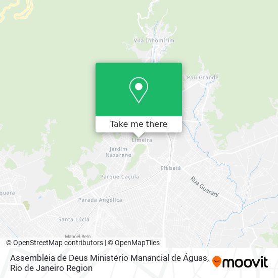 Assembléia de Deus Ministério Manancial de Águas map