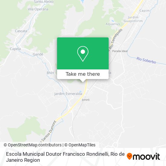 Escola Municipal Doutor Francisco Rondinelli map