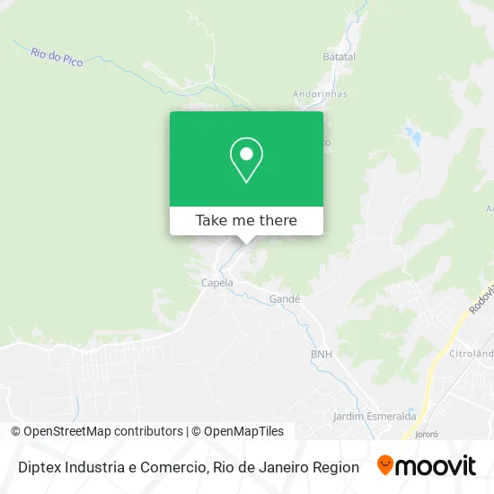 Diptex Industria e Comercio map