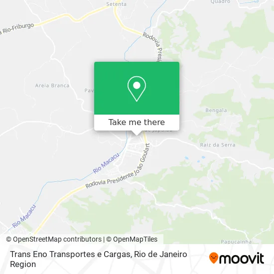 Trans Eno Transportes e Cargas map