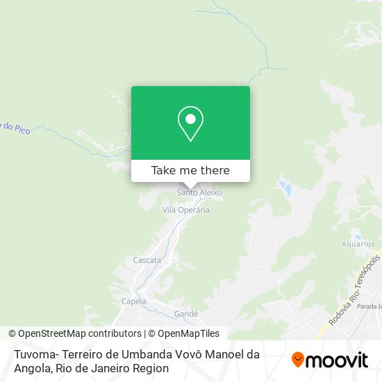 Tuvoma- Terreiro de Umbanda Vovô Manoel da Angola map
