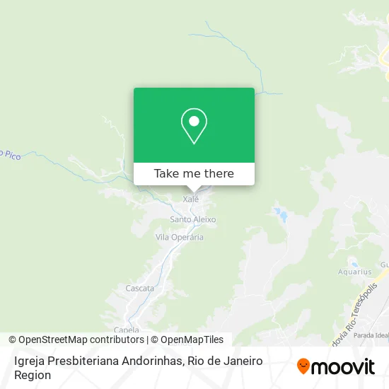 Igreja Presbiteriana Andorinhas map