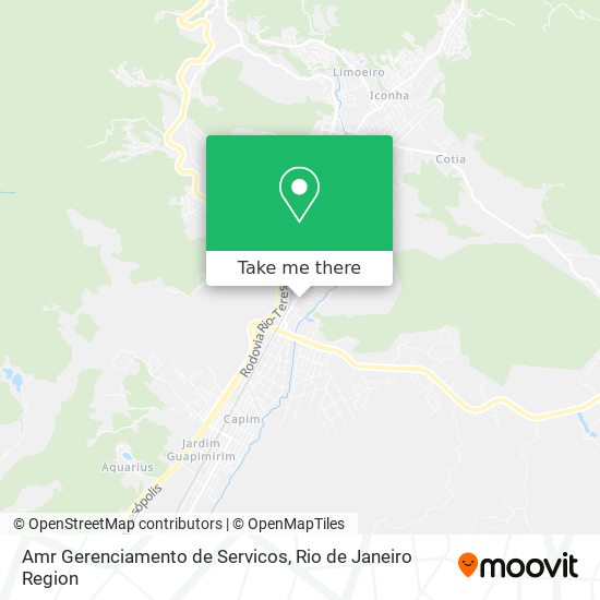 Amr Gerenciamento de Servicos map