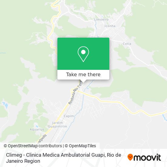 Climeg - Clinica Medica Ambulatorial Guapi map