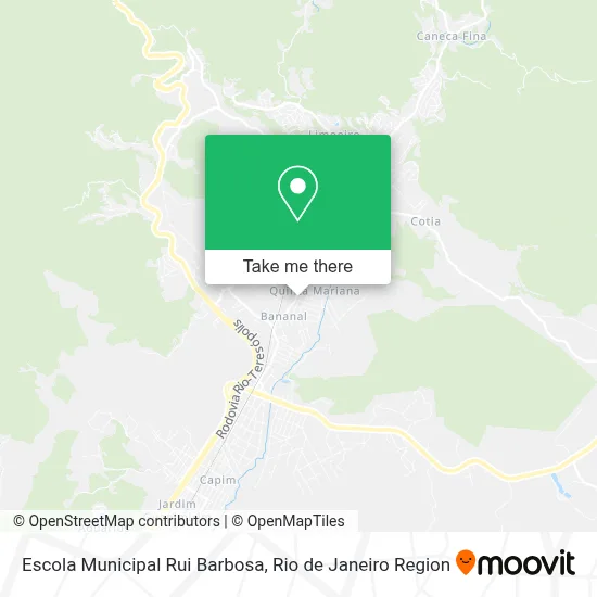 Escola Municipal Rui Barbosa map