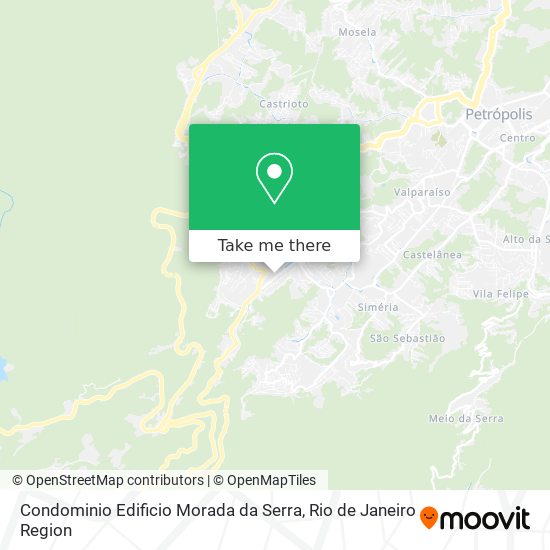 Condominio Edificio Morada da Serra map