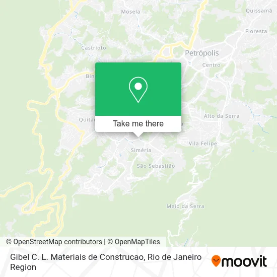 Gibel C. L. Materiais de Construcao map