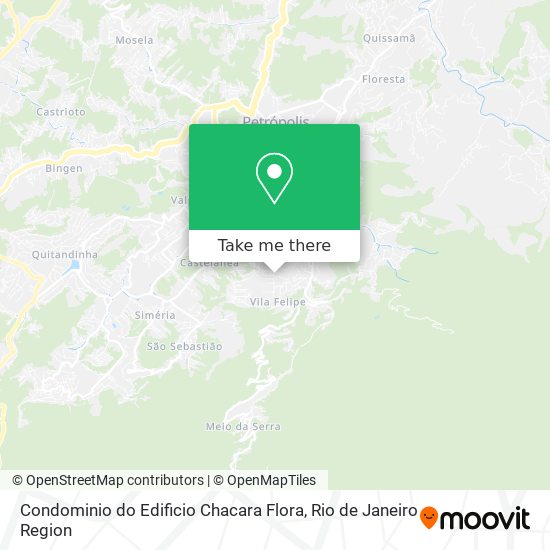Condominio do Edificio Chacara Flora map