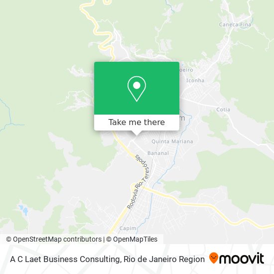 A C Laet Business Consulting map