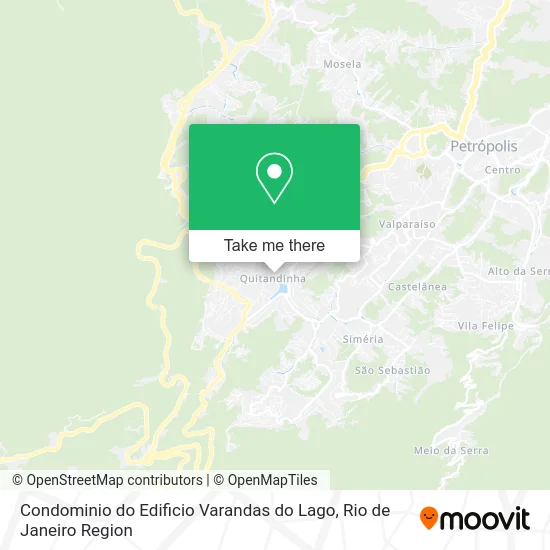 Condominio do Edificio Varandas do Lago map