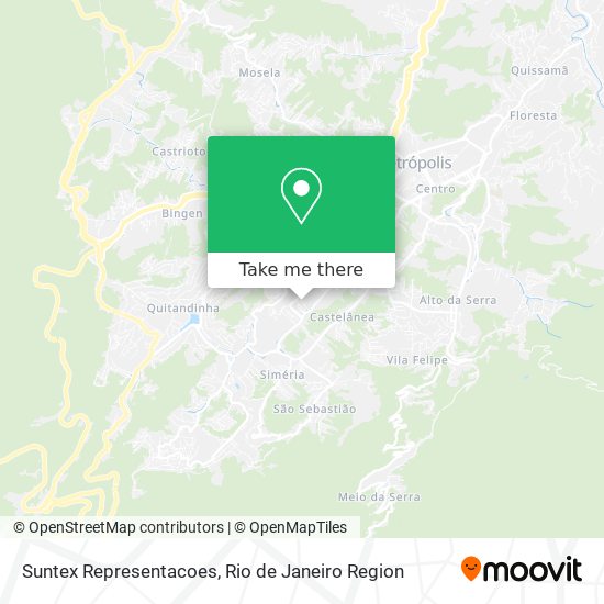 Suntex Representacoes map