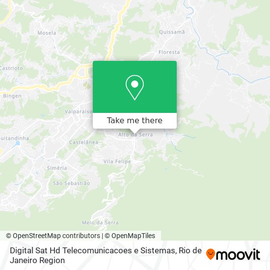 Digital Sat Hd Telecomunicacoes e Sistemas map