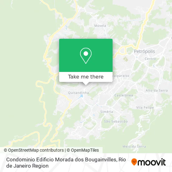 Condominio Edificio Morada dos Bougainvilles map