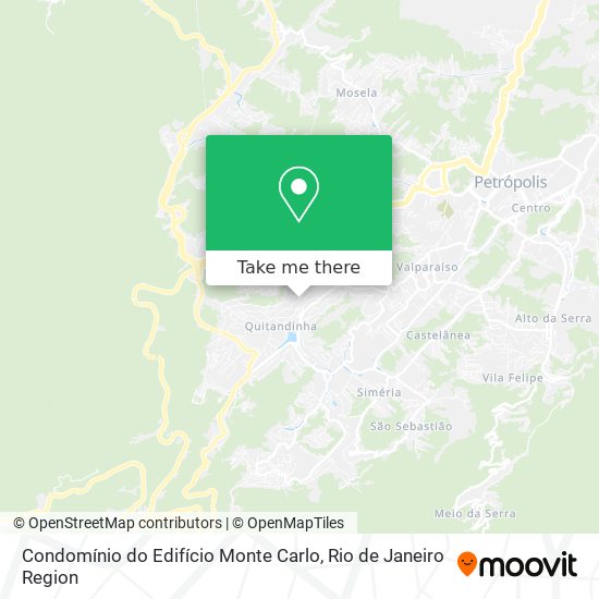 Condomínio do Edifício Monte Carlo map