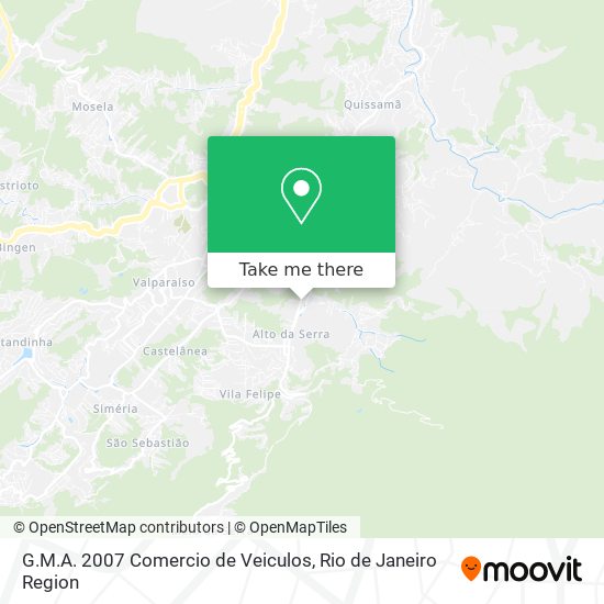G.M.A. 2007 Comercio de Veiculos map