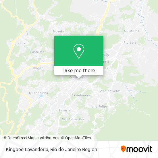 Kingbee Lavanderia map