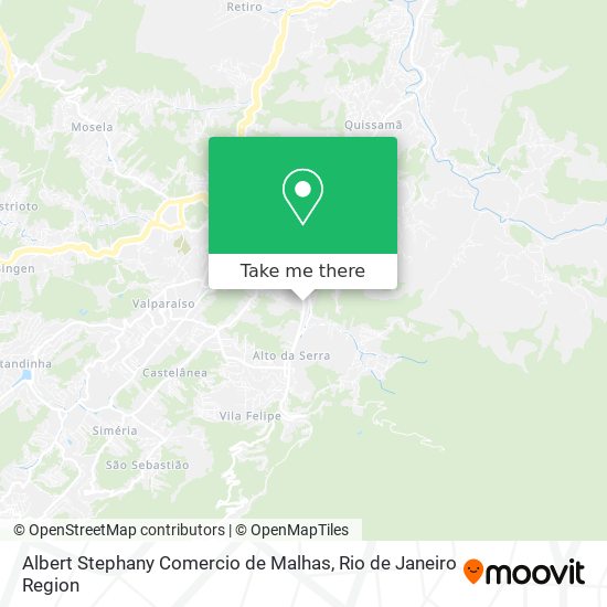 Albert Stephany Comercio de Malhas map
