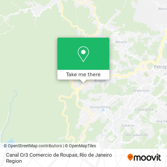 Canal Cr3 Comercio de Roupas map