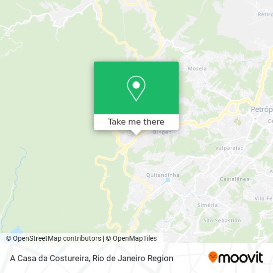 A Casa da Costureira map