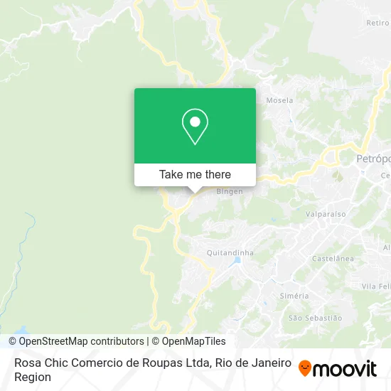 Rosa Chic Comercio de Roupas Ltda map