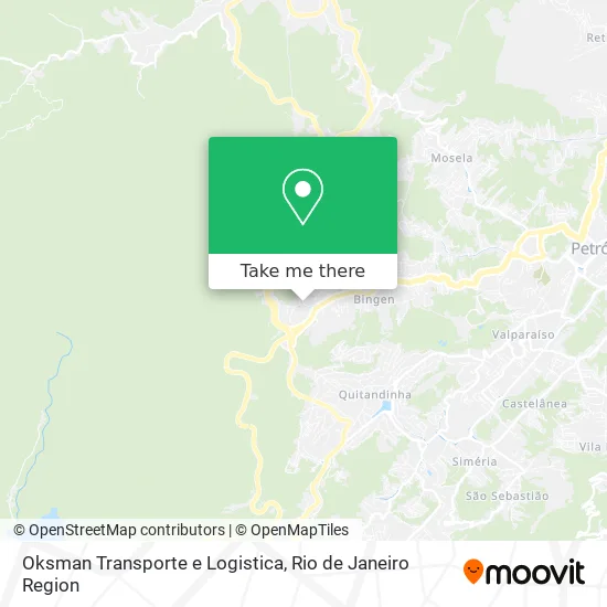 Oksman Transporte e Logistica map