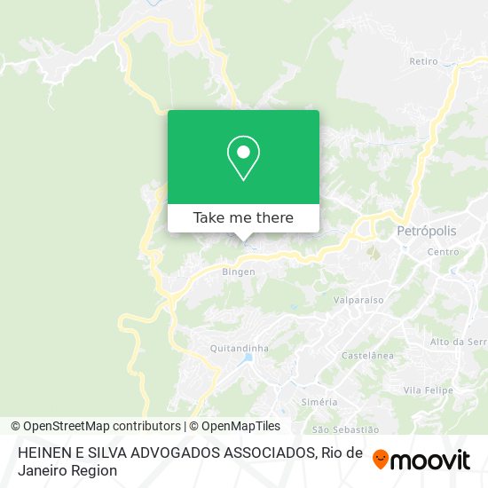 Mapa HEINEN E SILVA ADVOGADOS ASSOCIADOS