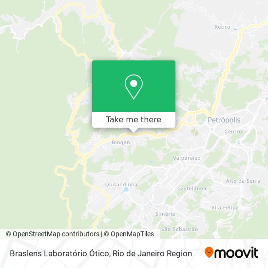 Braslens Laboratório Ótico map