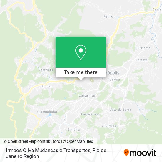 Irmaos Oliva Mudancas e Transportes map