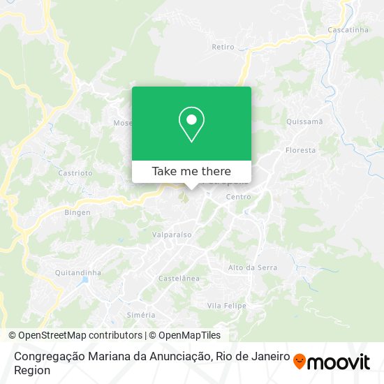 Congregação Mariana da Anunciação map