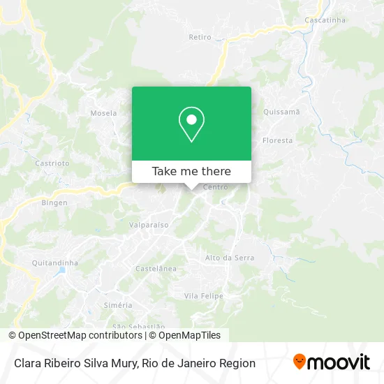 Clara Ribeiro Silva Mury map