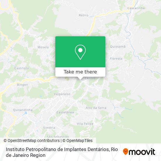 Instituto Petropolitano de Implantes Dentários map