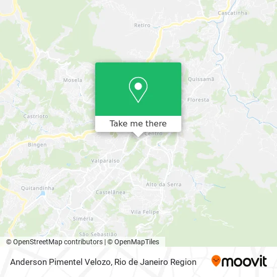 Anderson Pimentel Velozo map
